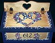Victorian Heart Blue
