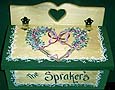 Victorian Heart Green